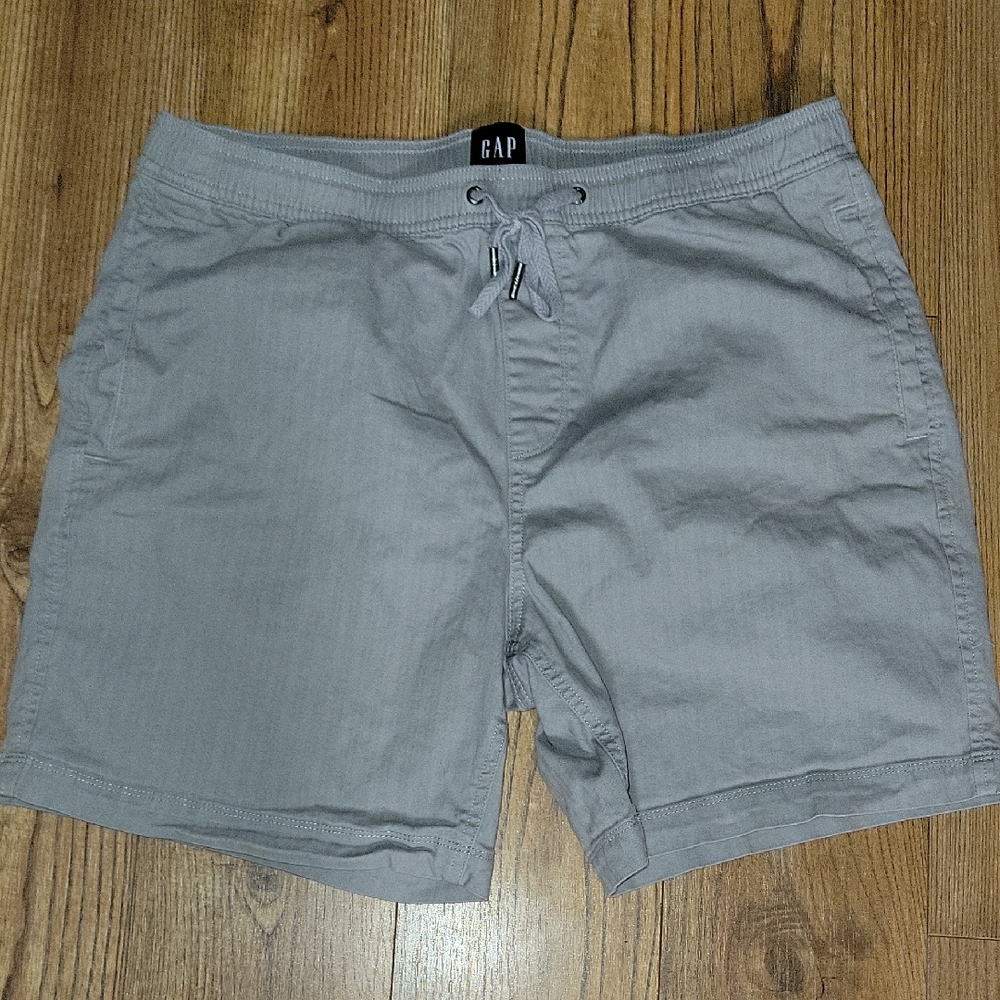 GAP Light Gray Drawstring Shorts